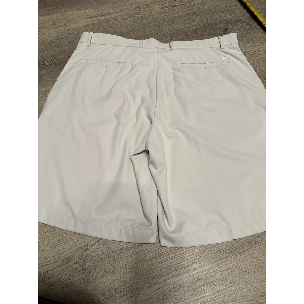Bolle Mens Golf Tech Shorts‎ Size 40 Tan Summer Light Weight